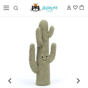 NWT Jellycat Retired Cactus | Large 19"